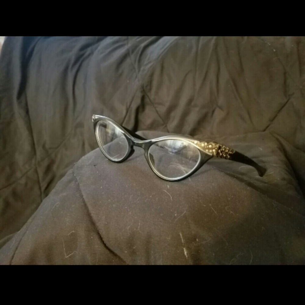 Vintage 50s French Cateye Eyeglass Frames